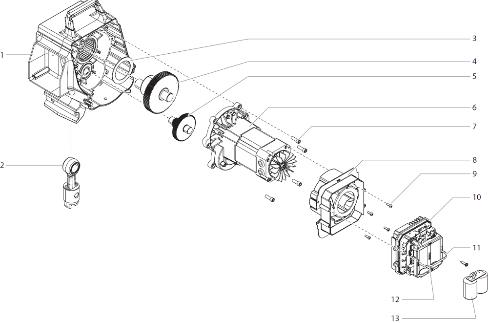 Impact 740 Drive Assembly Parts